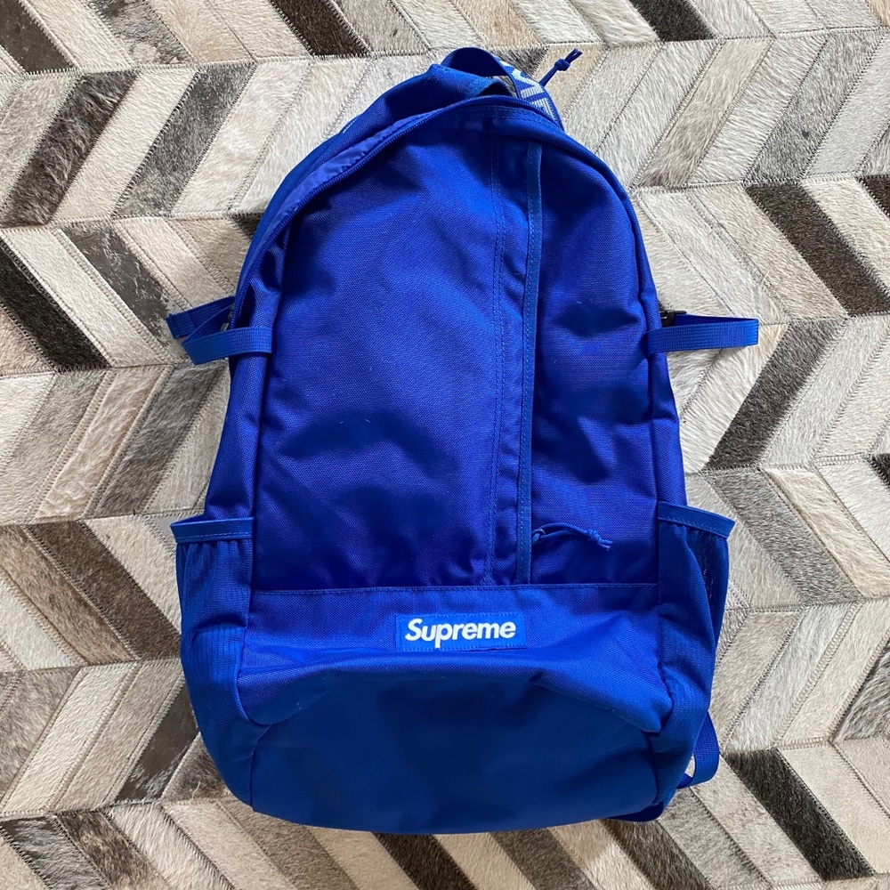 Supreme SS18 Backpack in Royal